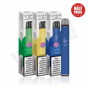Elf Bar 600 Prefilled Pod Kit